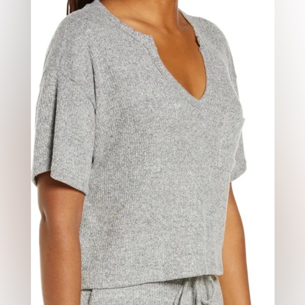 ❤️ Socialite Rib Short Sleeve Sweater